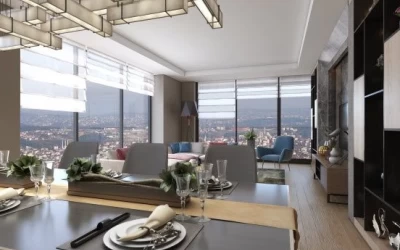 interior-view-of-the-luminous-living-room-having-great-views-by-full-windows-and-closer-look-at-the-gracefully-prepared-dining-table