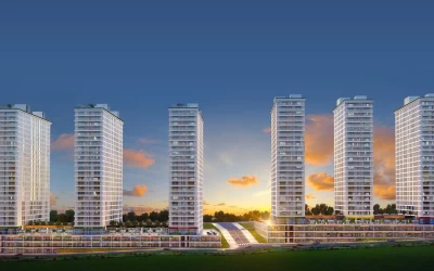 exterior-and-frontal-view-of-the-six-skyscraper-like-residential-units-implemented-in-a-project-with-vast-living-spaces